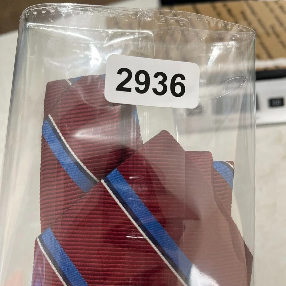 Brooks Brothers 345 Tie Mens Silk USA Red‎ Striped 56